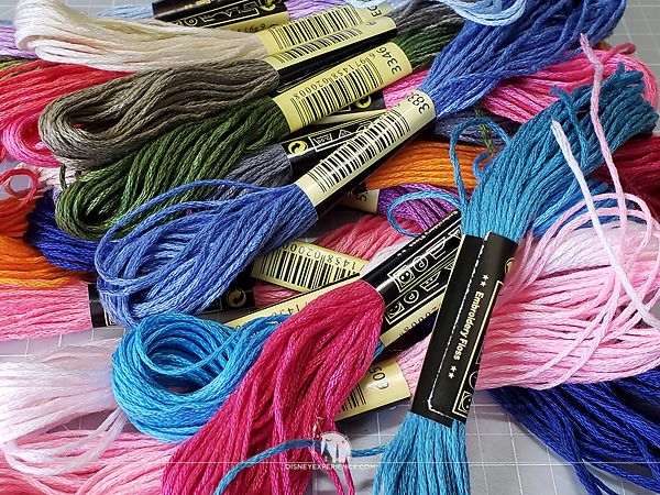 Skeins of Embroidery Thread