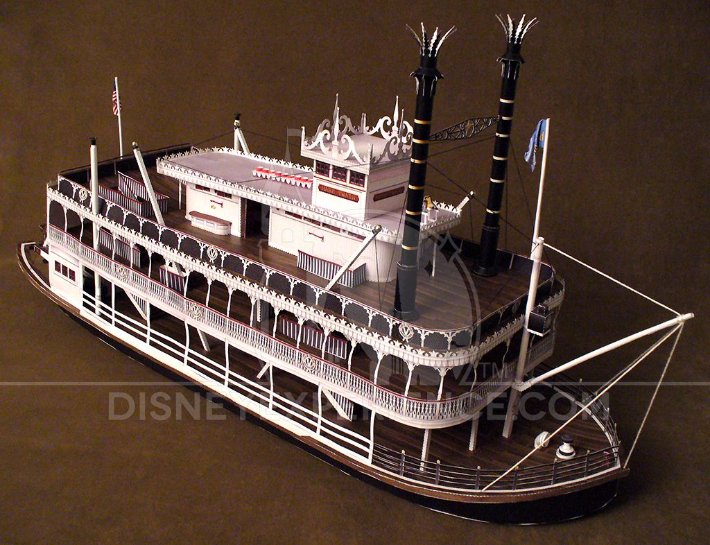 mark twain riverboat model