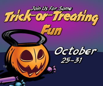 Join us for some trick-or-treating fun! Join us for some trick-or-treating fun!