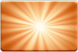 Orange Starburst Wallpaper