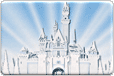 Sleeping Beauty Castle Holiday Pop-Up Card Wallpaper