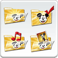 Classic Mickey Folder Icons