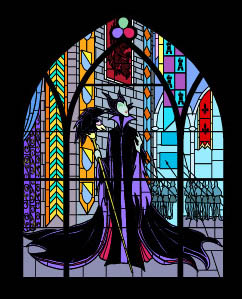 Sleeping Beauty Stained Glass
