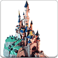 Disneyland Paris Sleeping Beauty Castle Paper Model