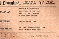 Disneyland 'B' Ticket Wallpaper