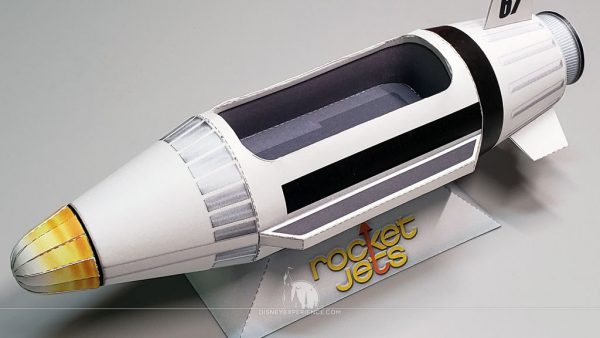 1967 Rocket Jet Mini Paper Model