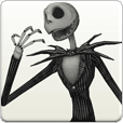 Life-Size Jack Skellington Paper Model