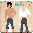 Prince Eric Paper Doll