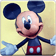 Mickey Mouse Paper Model