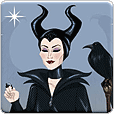 Maleficent Paper Doll
