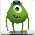 Mike Wazowski Paper Model