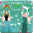 "Frozen Fever" Paper Doll Dresses
