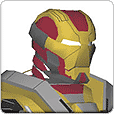 Iron Man Mark 17 Paper Model