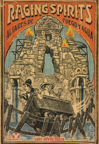 Raging Spirits Attraction Poster