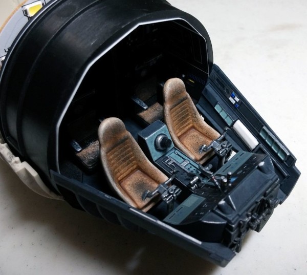 Completed Cockpit Interior