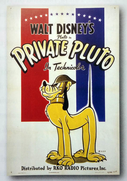 "Private Pluto" Propoganda Poster
