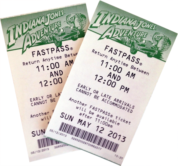 Fastpass Tickets