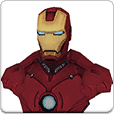 Iron Man Bust Paper Model