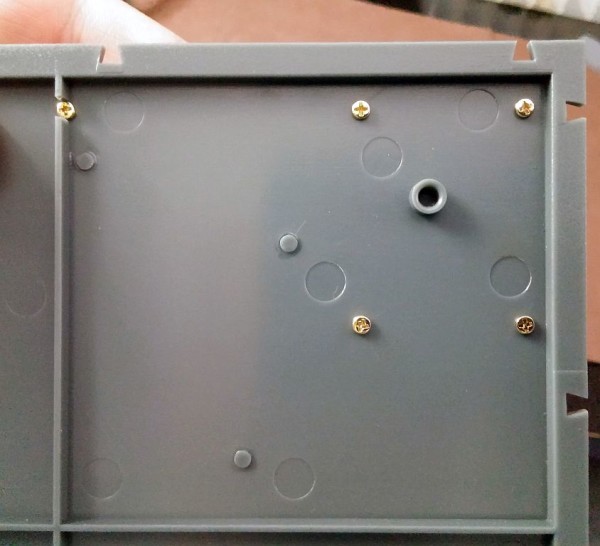 Securing the Bench with Screws
