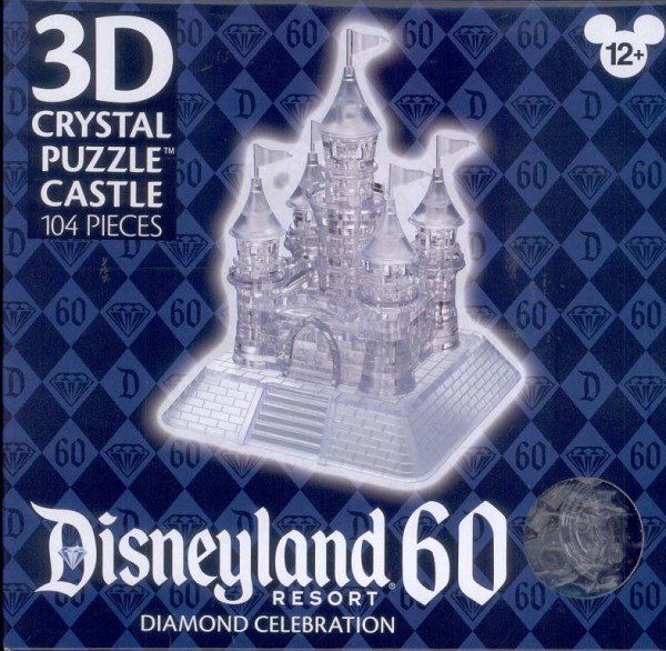 Disneyland 60th 3D Crystal Castle Puzzle