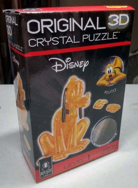 Orignal 3D Crystal Puzzle: Pluto