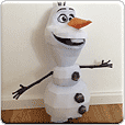 Olaf Paper Model