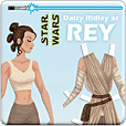 Rey Paper Doll