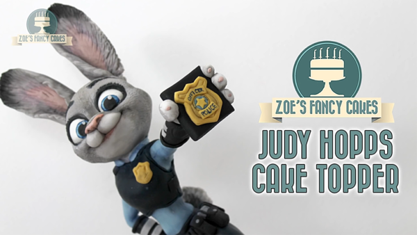 Judy Hopps Cake Topper