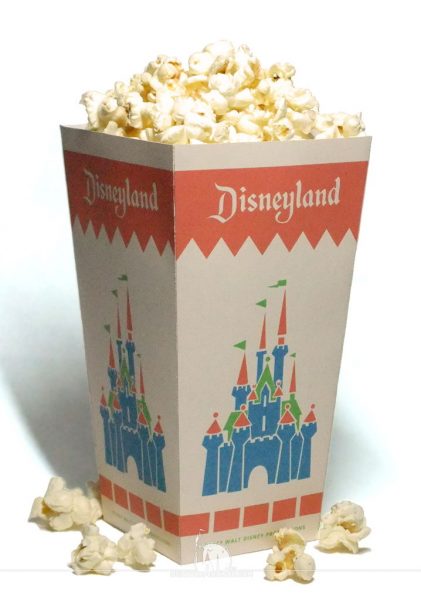 1967 Disneyland Popcorn Box