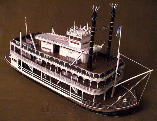 Mark Twain Paper Model