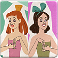 Anastasia & Drizella Paper Dolls