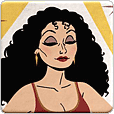 Mother Gothel Paper Doll