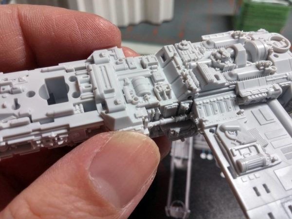 Bandai Y-Wing Close-up 01