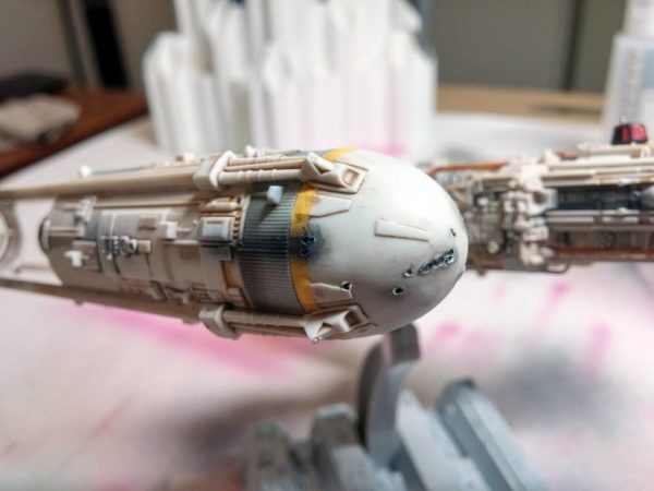 Finished Bandai Y-Wing 04