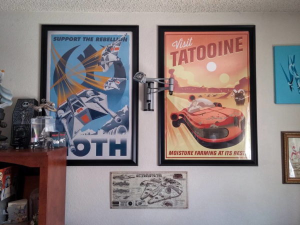 Real World Millennium Falcon Display