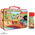 Disney Mickey and Friends Mickey Mouse Lunchbox and Thermos Ornaments, Set of 2