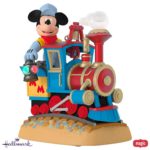 Disney Mickey's Magical Railroad Sound Ornament With Light and Motion