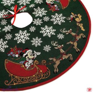 Mickey Mouse Oh, What Fun! Tree Skirt With Light