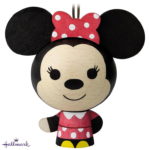 Minnie Mouse Wood Ornament
