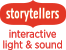 "Storytelles Interactive Light & Sound" Logo