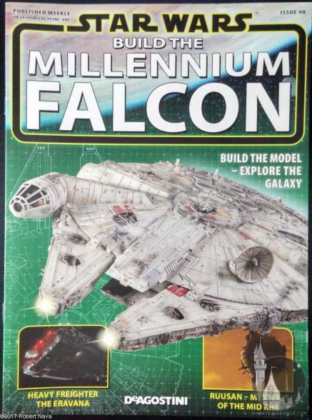 Millennium DEAGOSTINI BUILD THE STAR WARS MILLENNIUM FALCON BACK ISSUES 