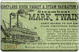 "Mark Twain Ticket" Desktop Wallpaper