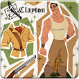 Clayton Paper Doll