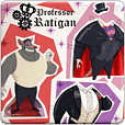 Professor Ratigan Paper Doll