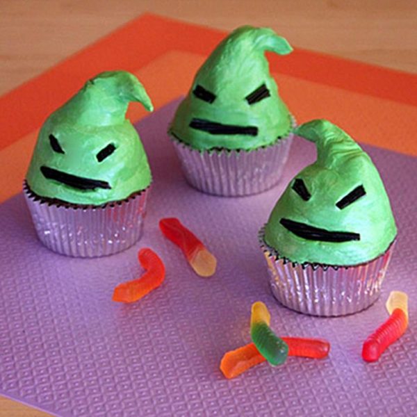 Oogie Boogie Cupcakes