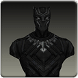 Black Panther Bust Paper Model