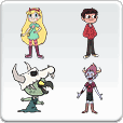 "Star vs. the Forces of Evil" Icon Set