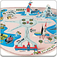 1960 Disneyland Pop-Up Map