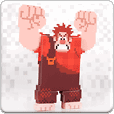 8-Bit Wreck-It Ralph Papercraft