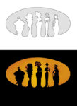 Muses Pumpkin Carving Pattern